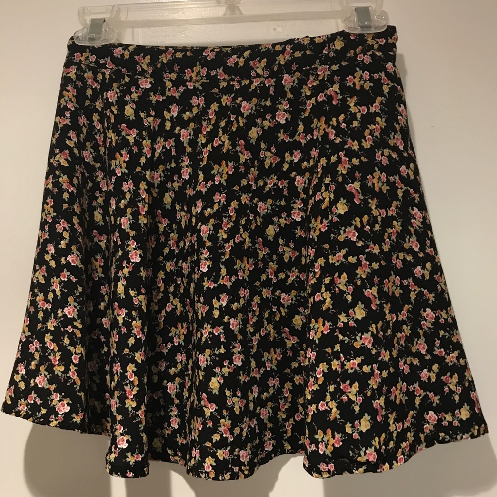 Forever 21 Floral Print Skirt